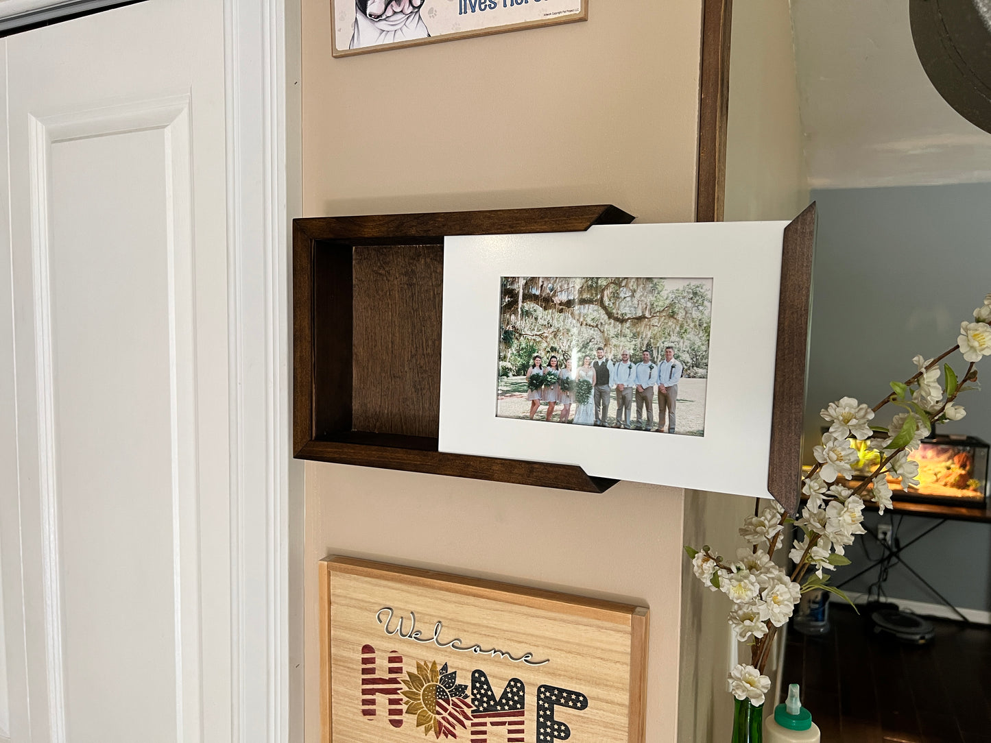Picture Frame Concealed Storage Box