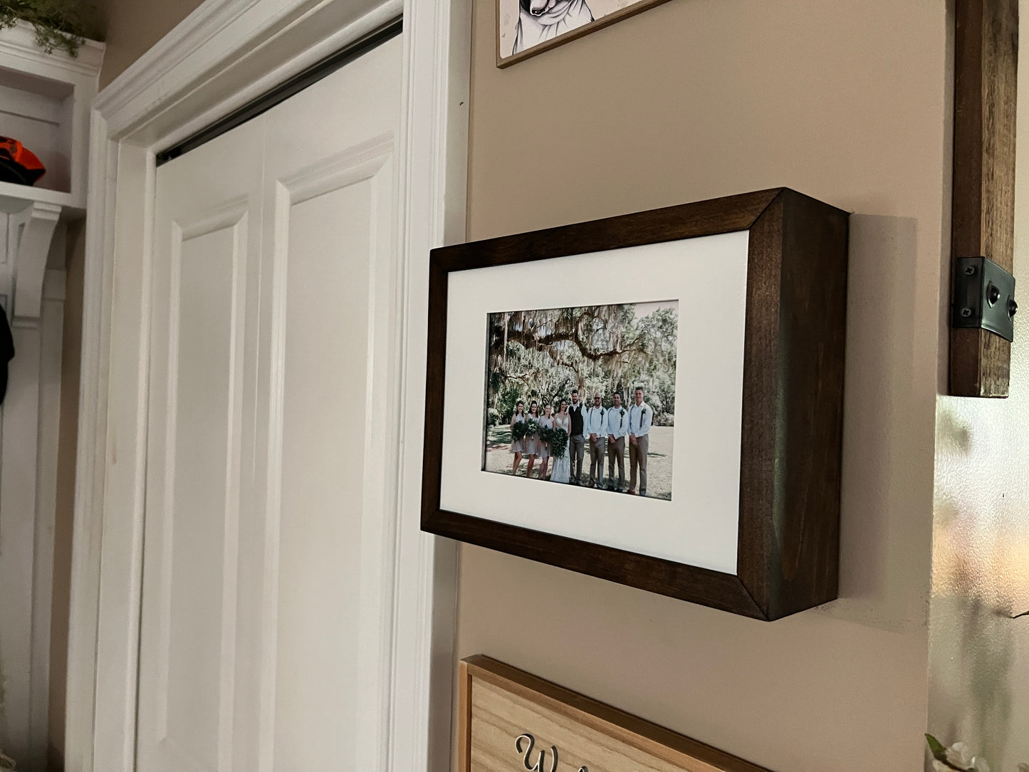 Picture Frame Concealed Storage Box