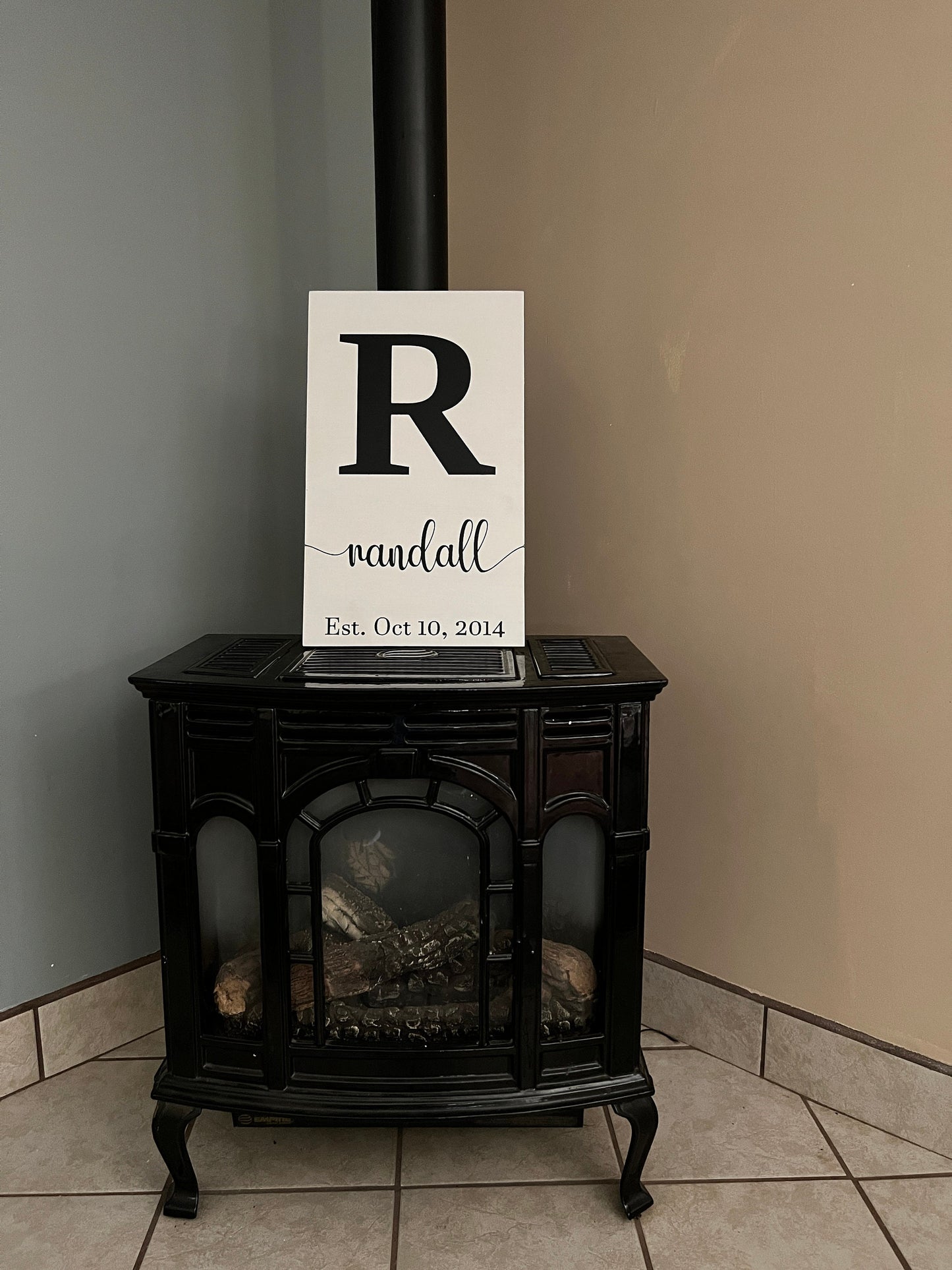 Personalized Family Last Name Sign