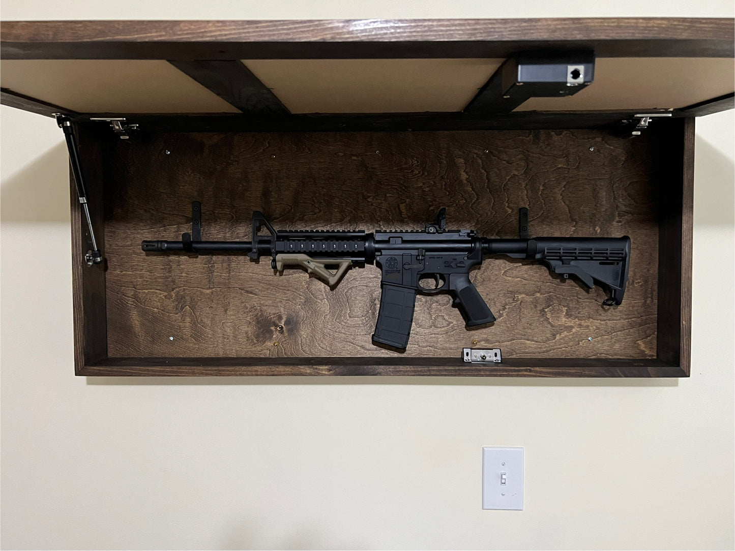 Large Picture Frame Gun Cabinet